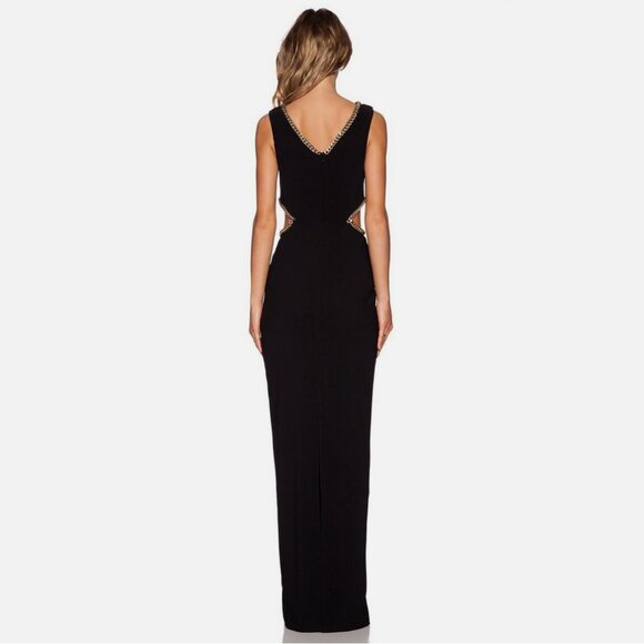 Rachel Zoe Jacey Cut Out Chain Maxi Dress - Picture 4 of 5